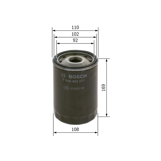 F 026 402 277 - Fuel filter 