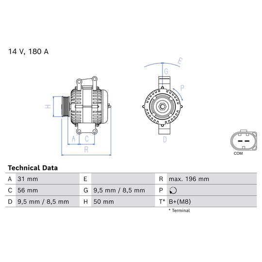 0 986 085 220 - Generator 