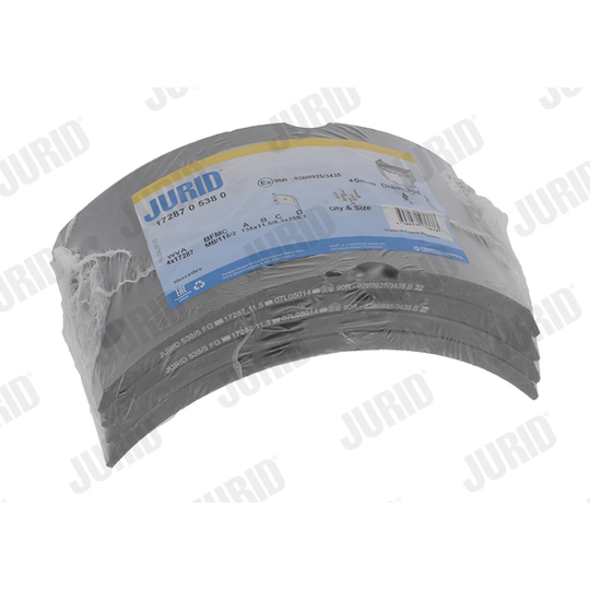 1728705380 - Brake Lining Kit, drum brake 