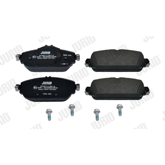 573671J - Brake Pad Set, disc brake 