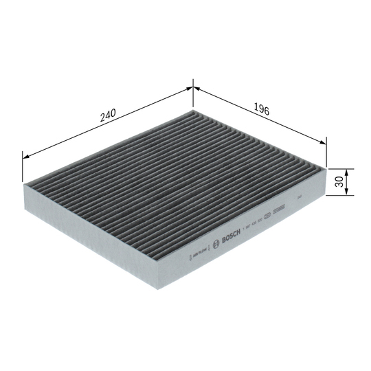 1 987 435 620 - Filter, interior air 