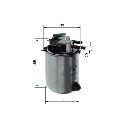 F 026 402 288 - Fuel filter 