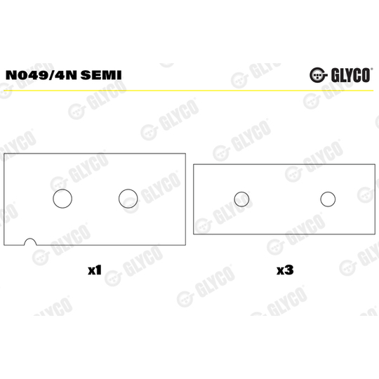 N049/4N SEMI - Camshaft Bushes 