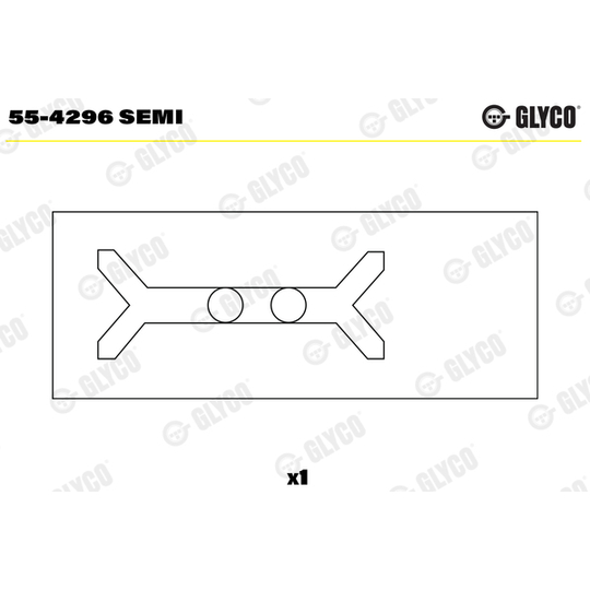 55-4296 SEMI - Small End Bushes, connecting rod 