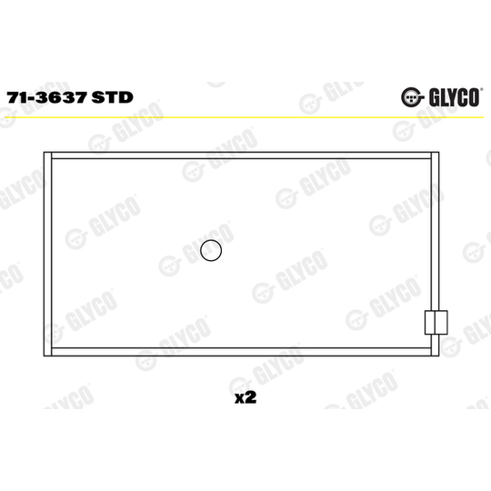 71-3637 STD - Big End Bearings 