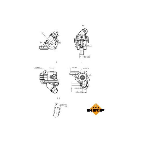 725027 - Thermostat, coolant 