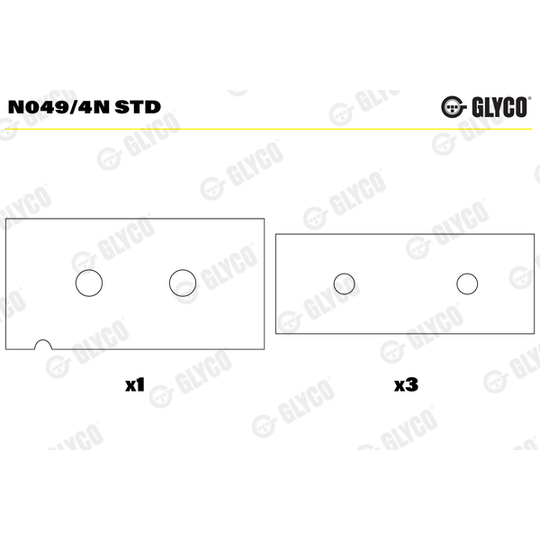 N049/4N STD - Camshaft Bushes 