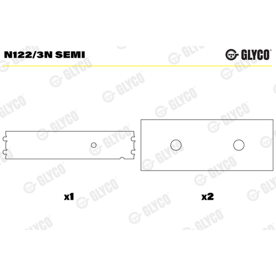 N122/3N SEMI - Camshaft Bushes 