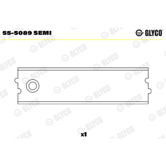 55-5089 SEMI - Laagripuks, keps 