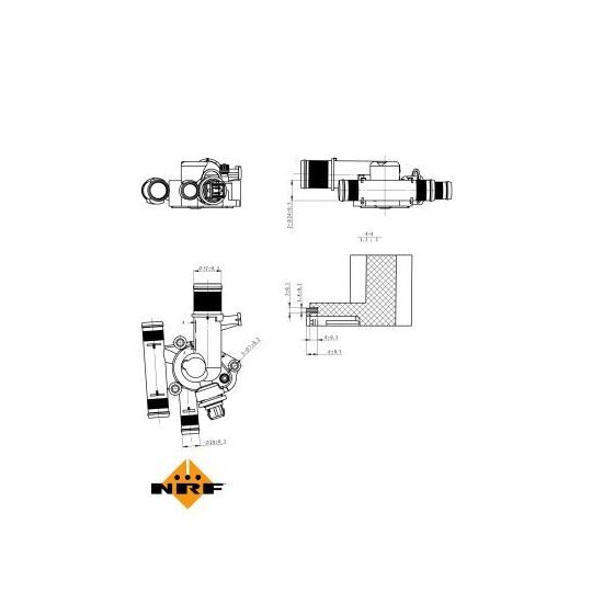 725022 - Thermostat, coolant 