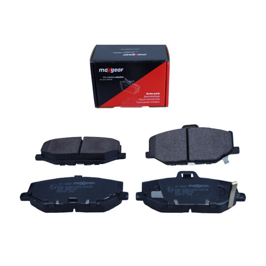 19-3892 - Brake Pad Set, disc brake 