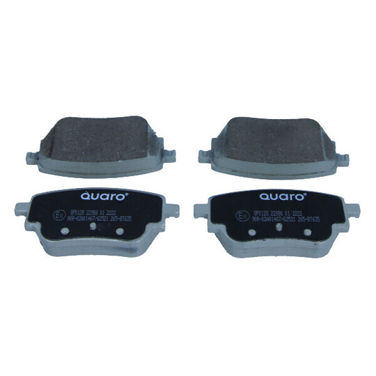 QP0128 - Brake Pad Set, disc brake 