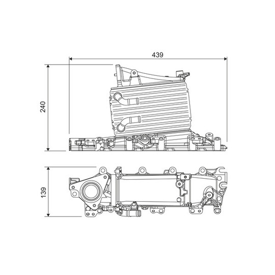 818683 - Intercooler, charger 