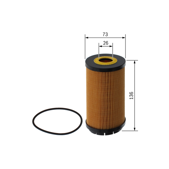 F 026 407 344 - Oil filter 