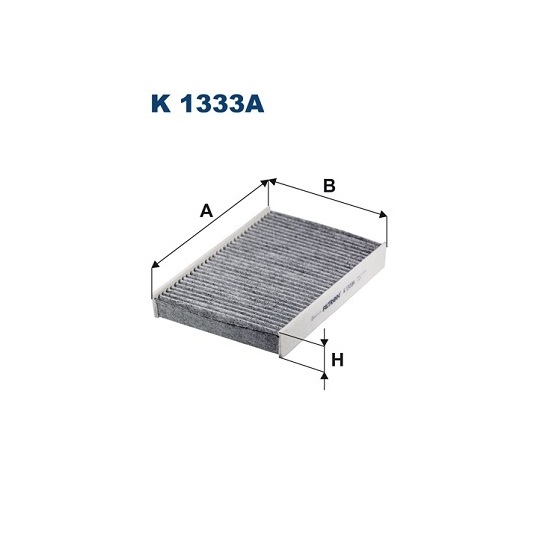 K 1333A - Filter, interior air 