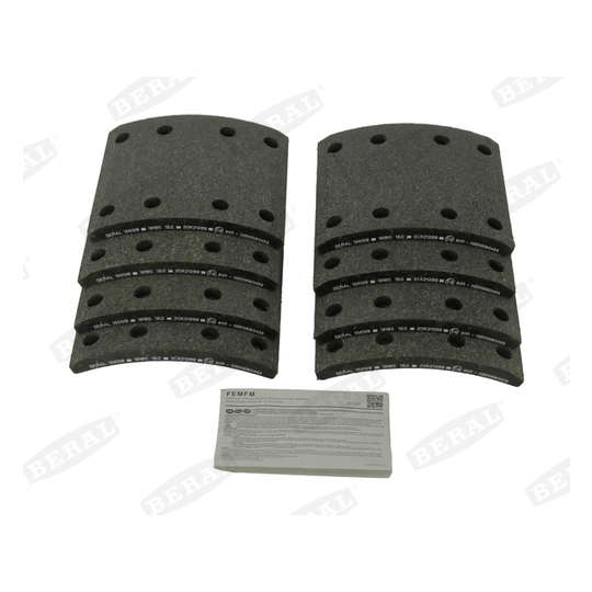 KBL19160.0-1560 - Brake Lining Kit, drum brake 