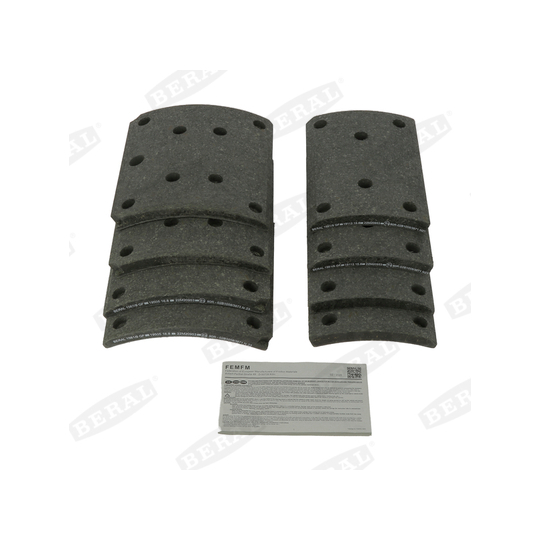 KBL19505.1-1561 - Brake Lining Kit, drum brake 