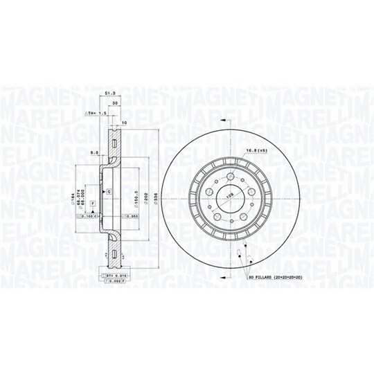 360406085801 - Brake Disc 