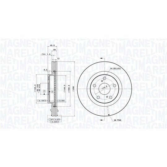 360406078801 - Brake Disc 