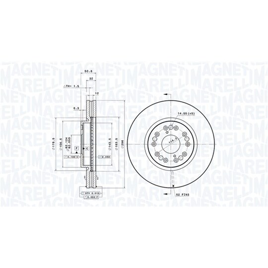 360406090101 - Brake Disc 