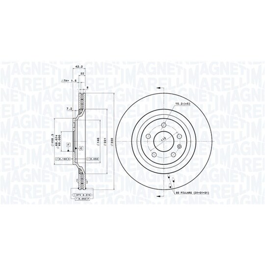 360406116701 - Brake Disc 