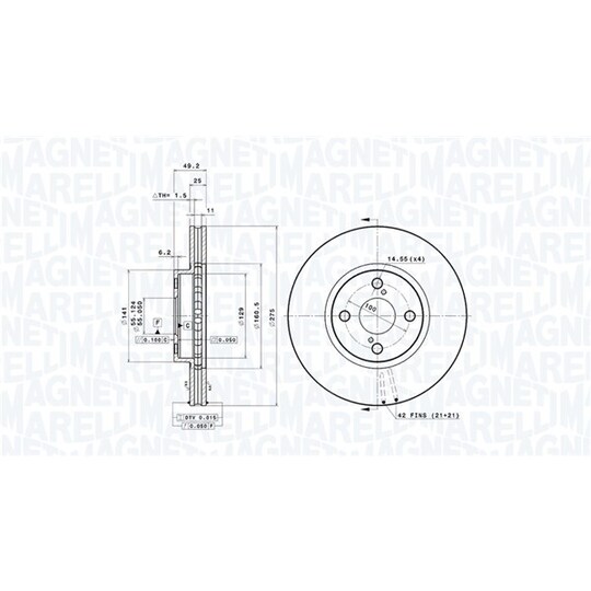 360406057601 - Brake Disc 