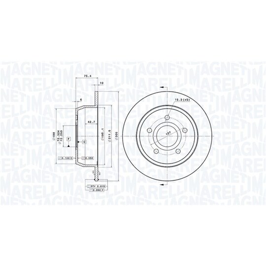 360406119901 - Brake Disc 