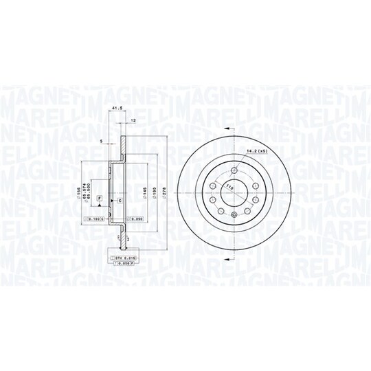 360406065801 - Brake Disc 