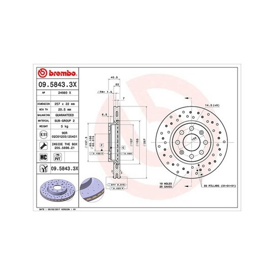 360406024302 - Brake Disc 