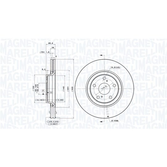 360406111701 - Brake Disc 