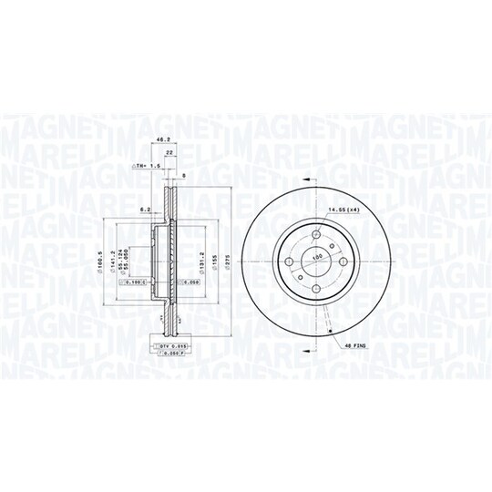 360406112301 - Brake Disc 