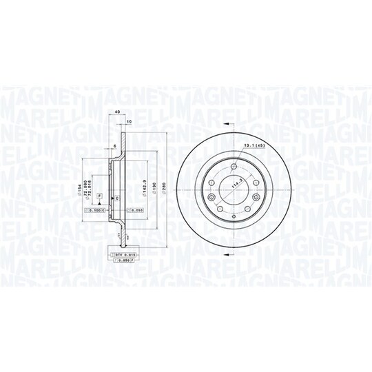 360406060401 - Brake Disc 