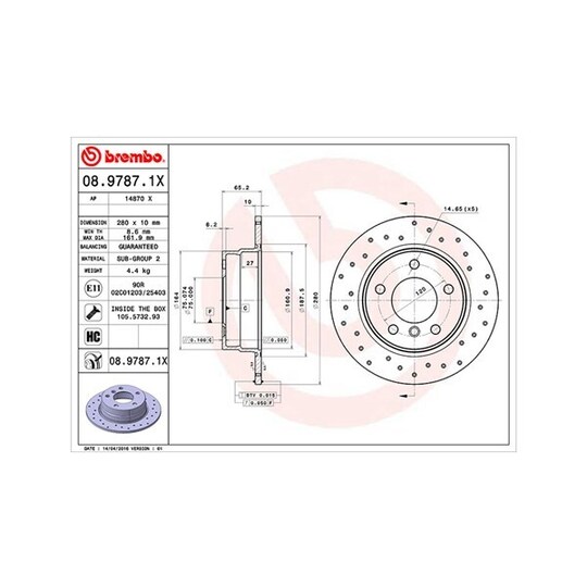 360406004802 - Brake Disc 