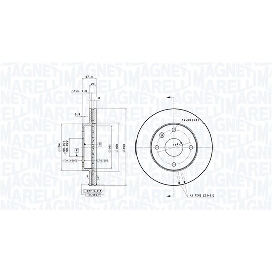 360406057001 - Brake Disc 