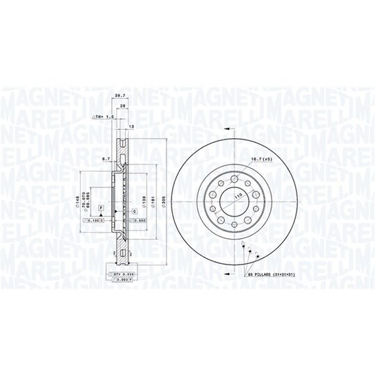 360406011101 - Brake Disc 