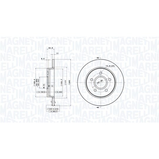 360406060201 - Brake Disc 