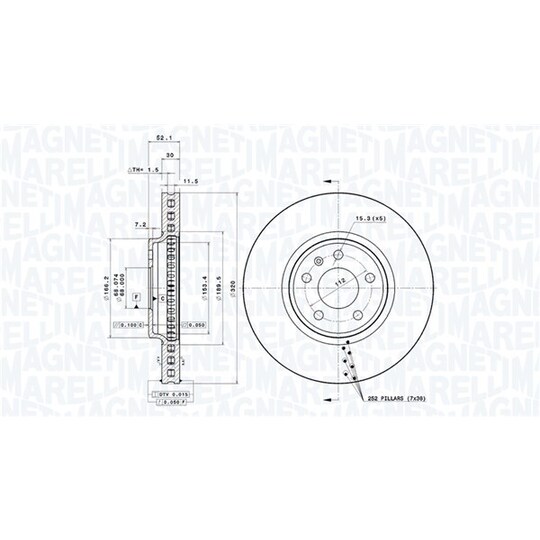 360406081501 - Brake Disc 