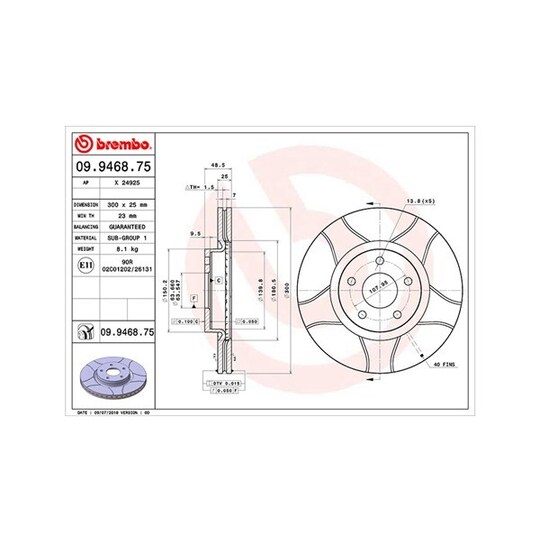 360406026405 - Brake Disc 