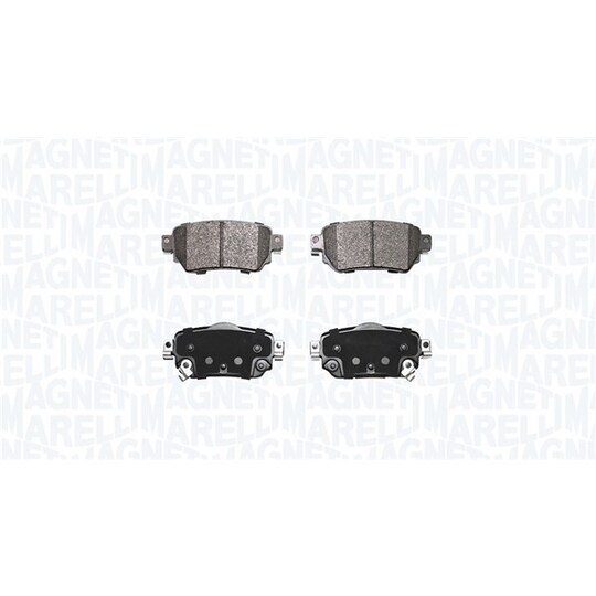 363916060889 - Brake Pad Set, disc brake 