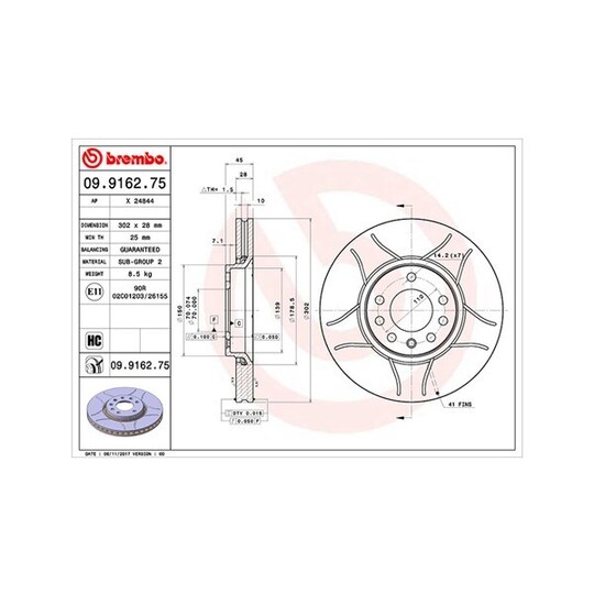 360406008205 - Brake Disc 