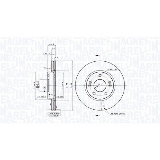 360406154301 - Brake Disc 