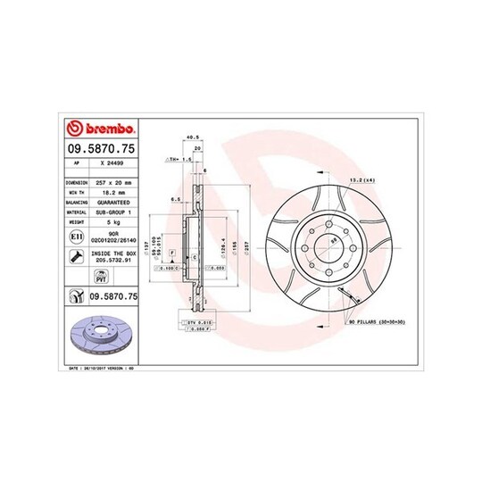 360406021905 - Brake Disc 