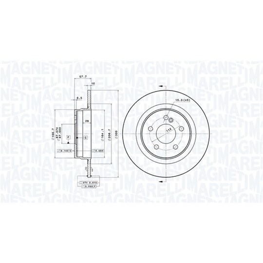 360406110701 - Brake Disc 