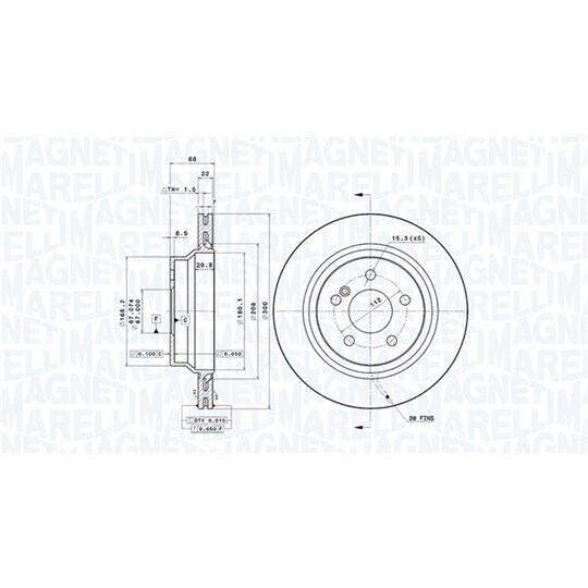 360406071601 - Brake Disc 