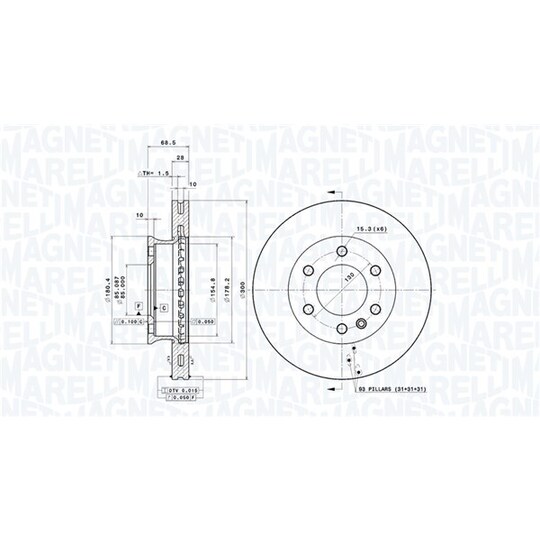 360406057101 - Brake Disc 