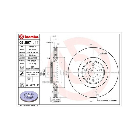 360406127401 - Brake Disc 