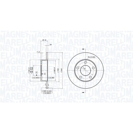 360406012801 - Brake Disc 