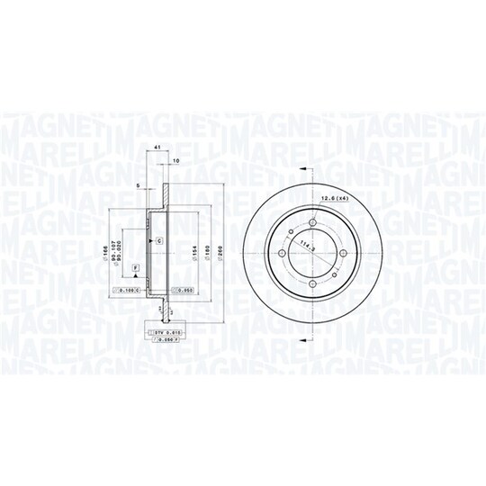 360406051701 - Brake Disc 