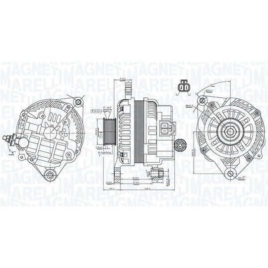063731898010 - Alternator 
