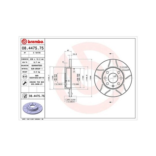 360406037205 - Brake Disc 